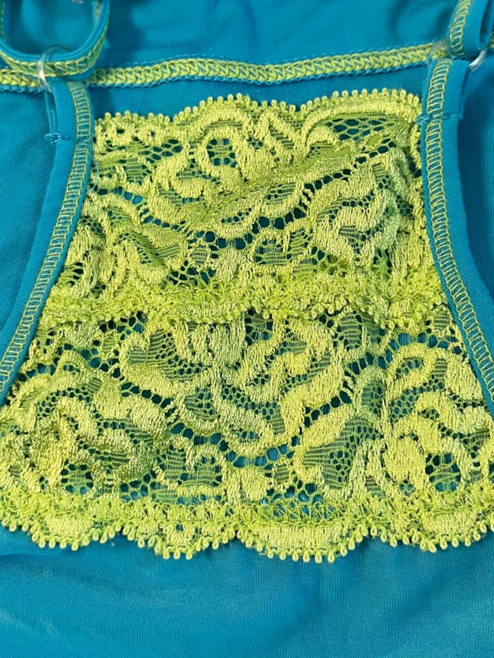 Secret Treasures Sleeveless Turquoise Chemise Nightgown size 2X - Picture 8 of 8
